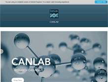 Tablet Screenshot of canlab.net